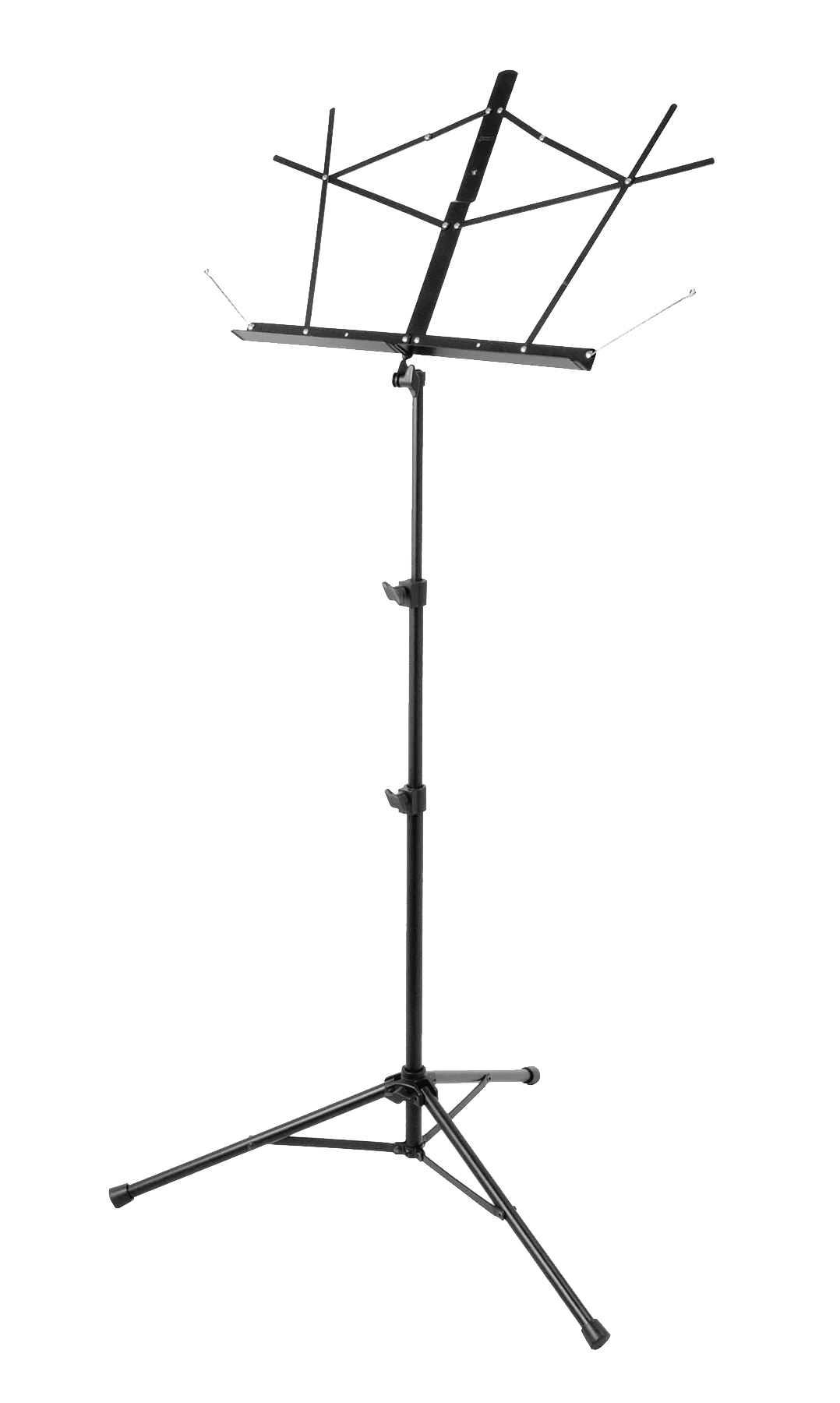 Onstage Deluxe Music Stand Black