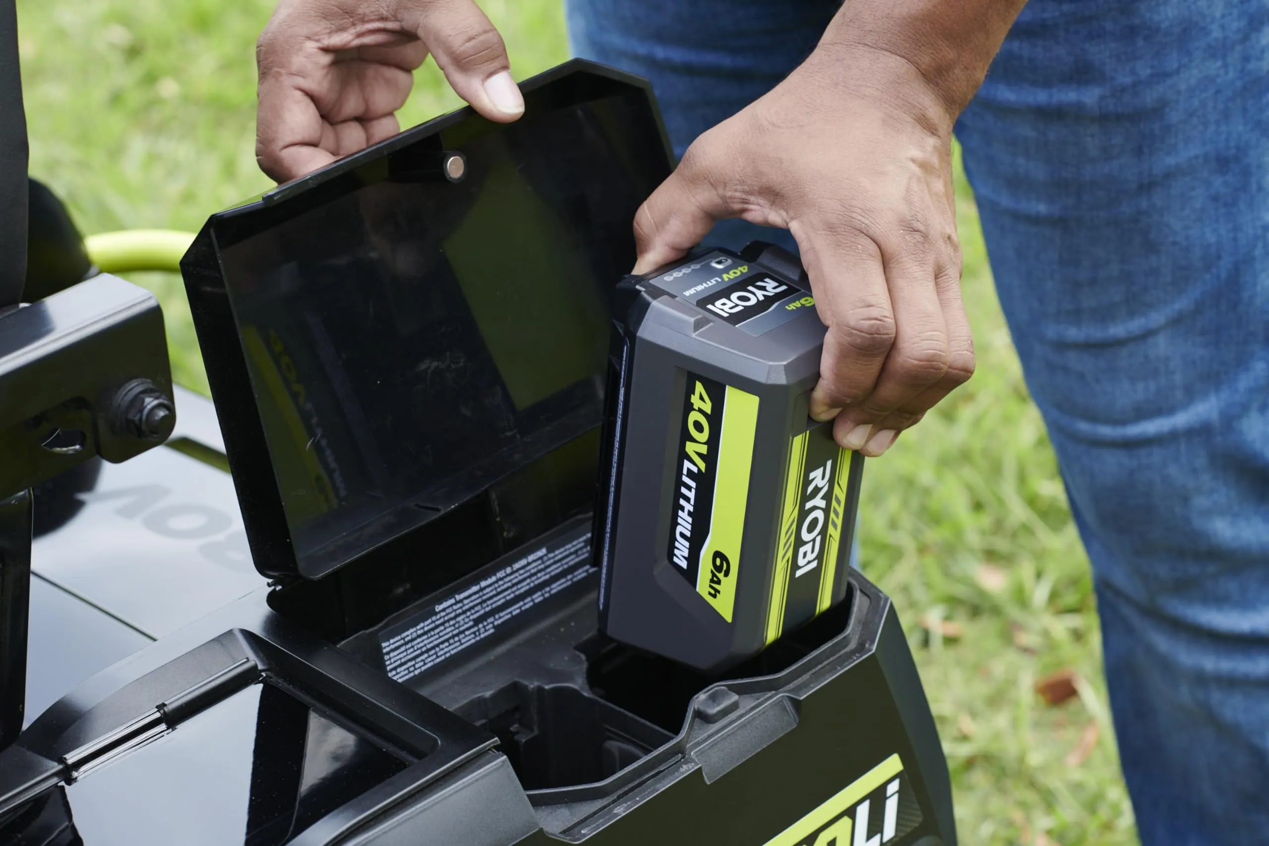 Open Box -  RYOBI 40V Lithium-Ion 6 Ah High Capacity Battery