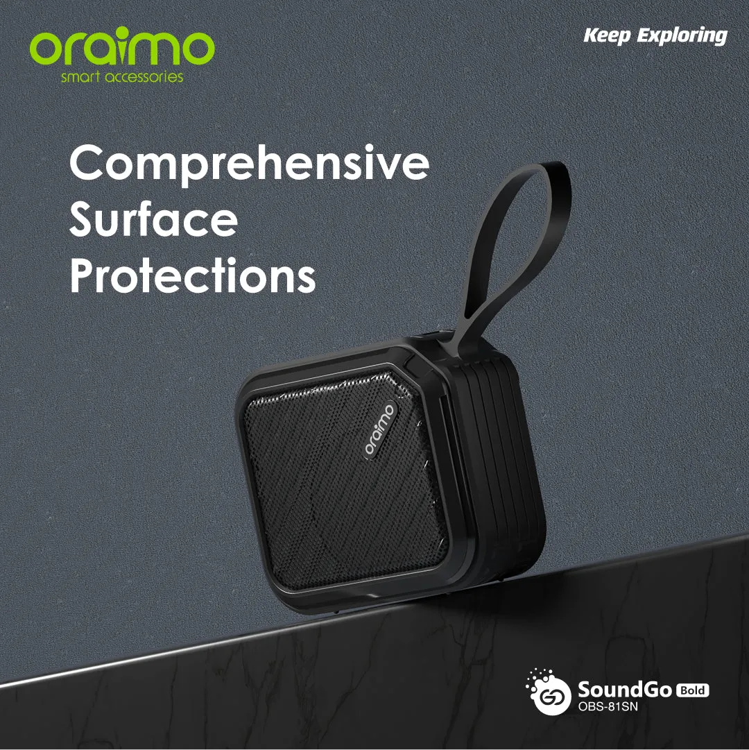 oraimo SoundGo-Bold 5W Portable Wireless Bluetooth Speaker - Online Exclusive