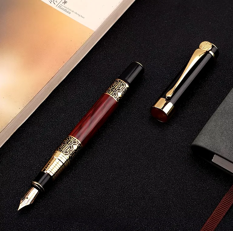 Premium Elegant Fountain Pen - Black