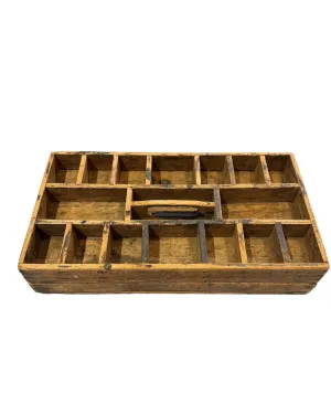 Primitive Tool Trug with Drawer