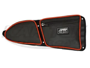 PRP Passenger Side Polaris RZR XP1000, 900XC and S900 Stock Door Bag With Knee Pad And Red Piping