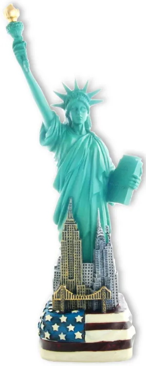 PWNY05 Statue of Liberty 6" with Flag