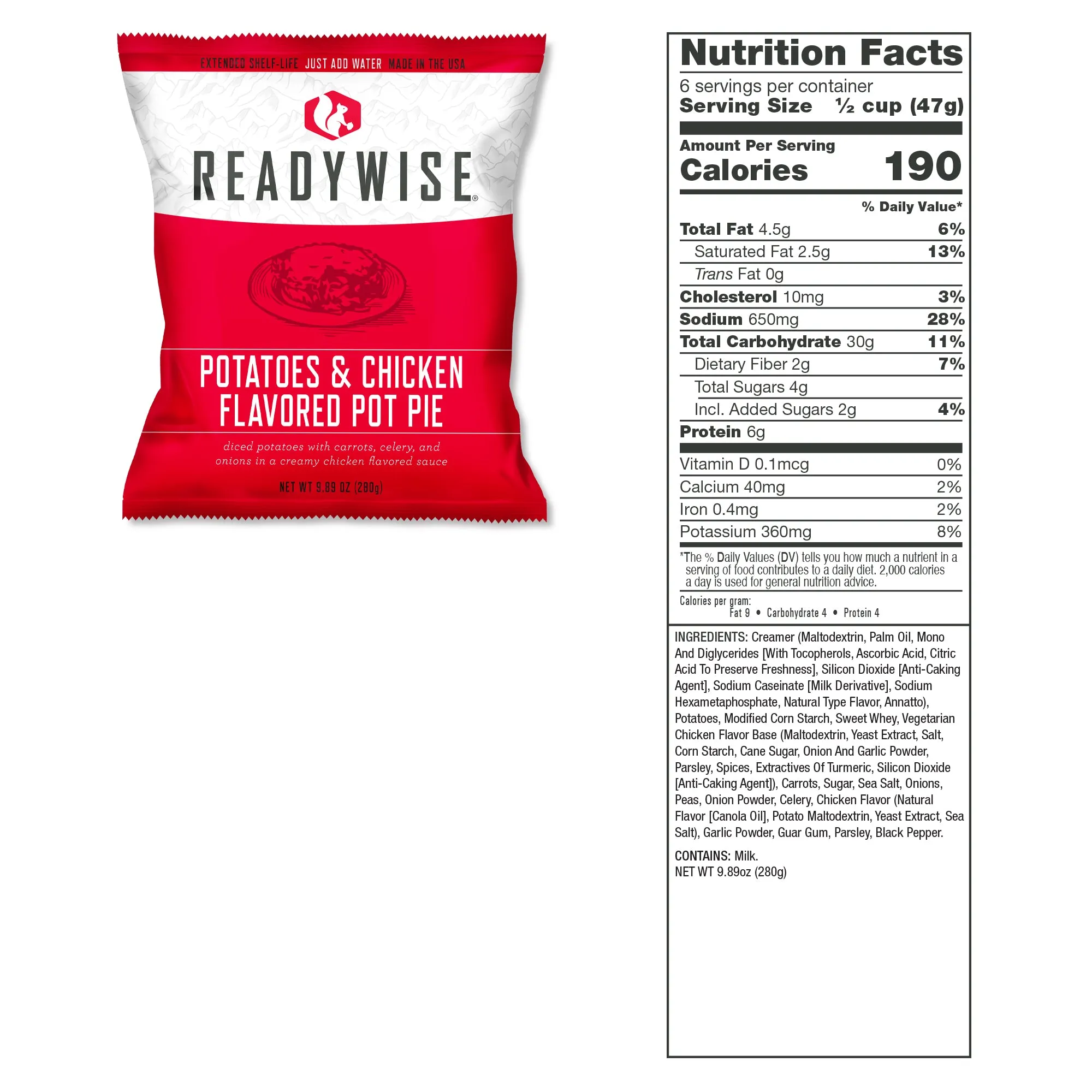 ReadyWise - 7 Day Emergency Food Supply Ready Grab Bag