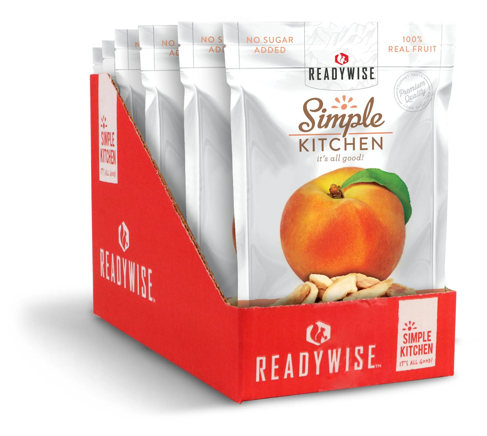 ReadyWise - Simple Kitchen Peaches - 6 Pack