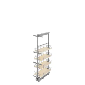 Rev-A-Shelf / 5343-10-MP / Adjustable Solid Surface Pantry System for Tall Pantry Cabinets