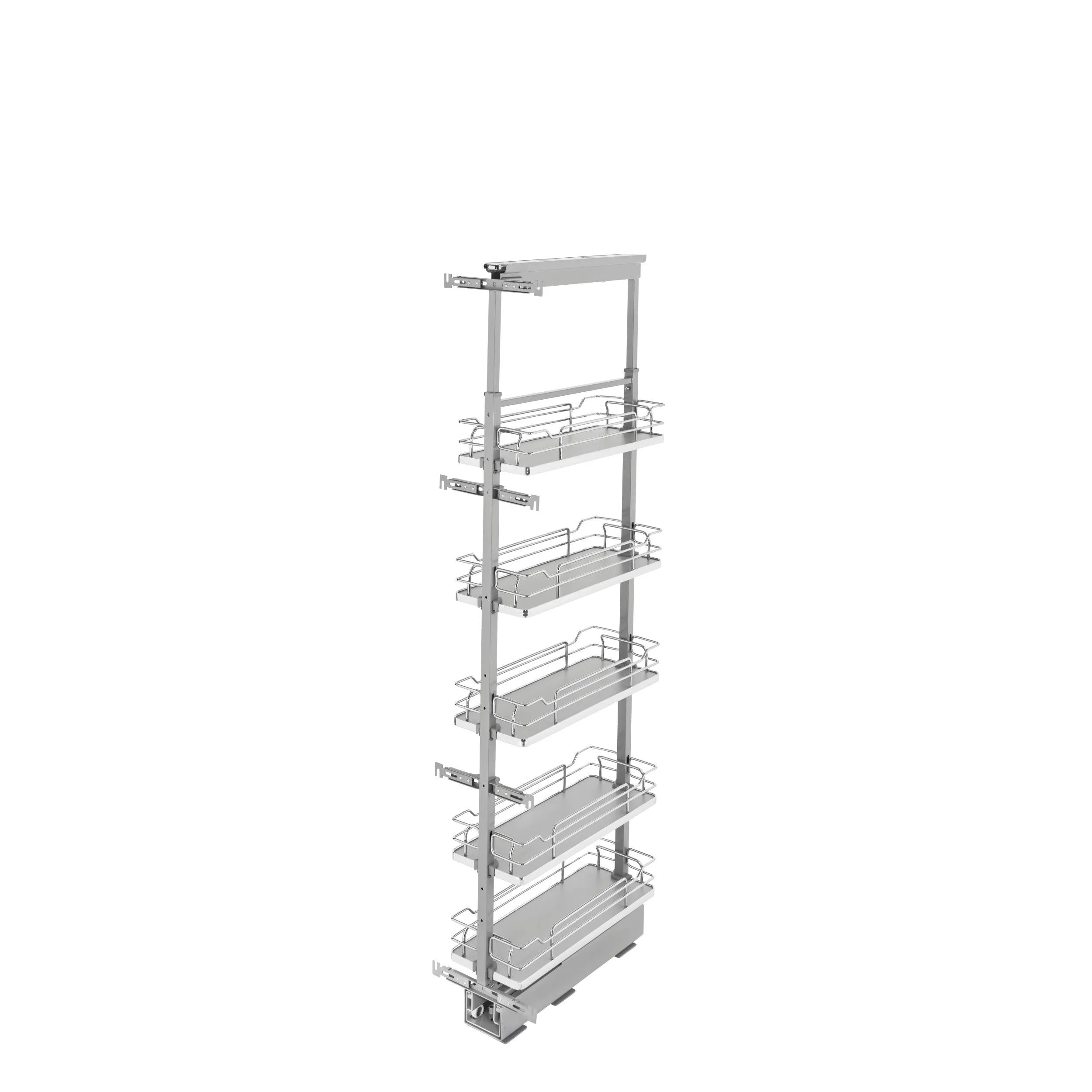 Rev-A-Shelf / 5358-08-GR / Adjustable Solid Surface Pantry System for Tall Pantry Cabinets