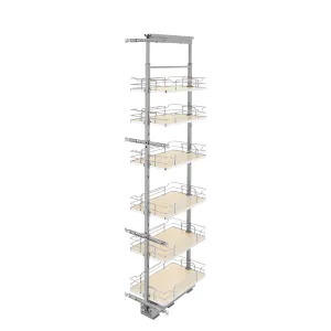 Rev-A-Shelf / 5373-13-MP / Adjustable Solid Surface Pantry System for Tall Pantry Cabinets