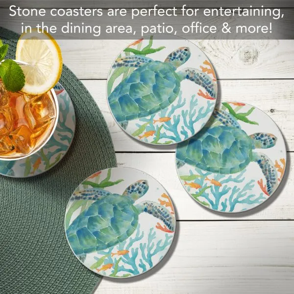 Sea Life Serenade Coaster Set