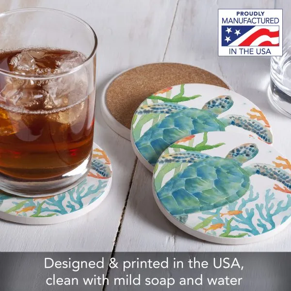 Sea Life Serenade Coaster Set