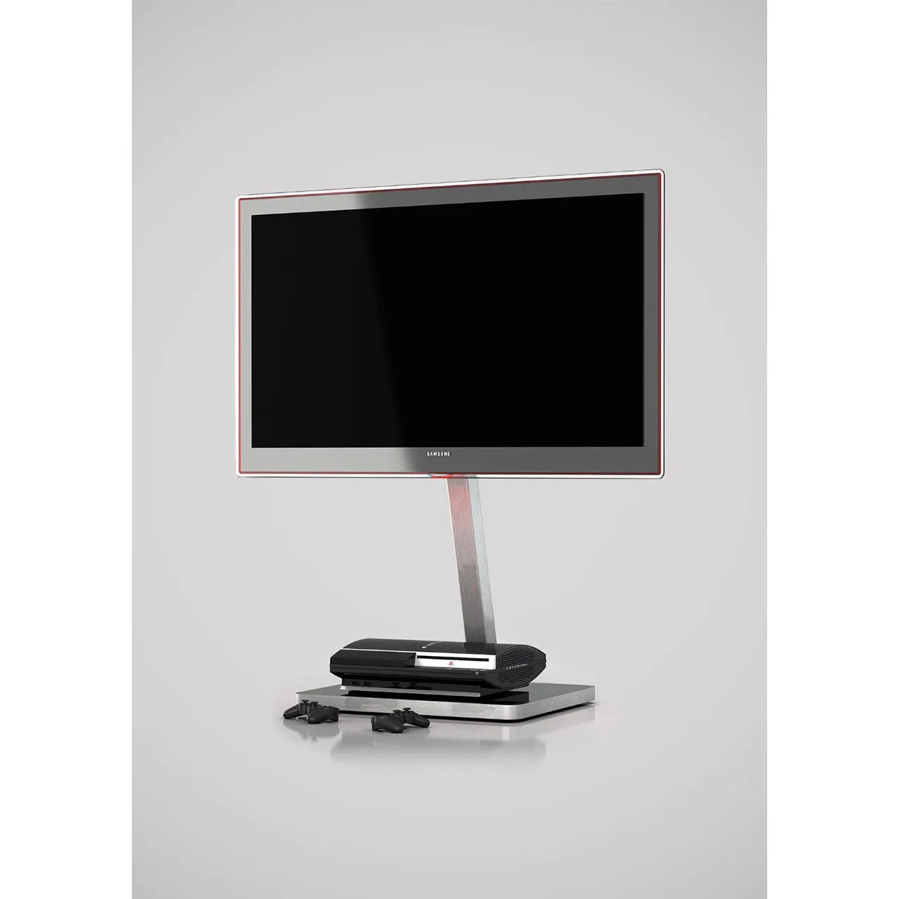 Sonorous PL-2700 Modern TV Floor Stand Mount / Bracket For Sizes up to 65" (Aluminum Construction)