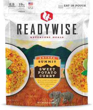 Value Pack Case of 6 Summit Sweet Potato Curry