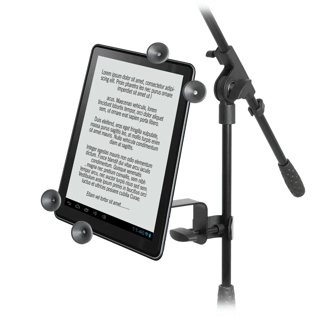 Xtreme AP25 Universal Tablet Holder For Mic Stand